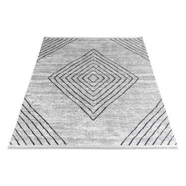 Vaskbart tæppe - Efe 1010 Grey RESTPARTI