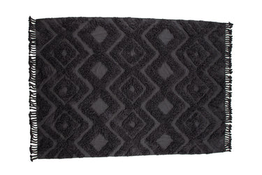 Hilma tæppe - Dark Grey