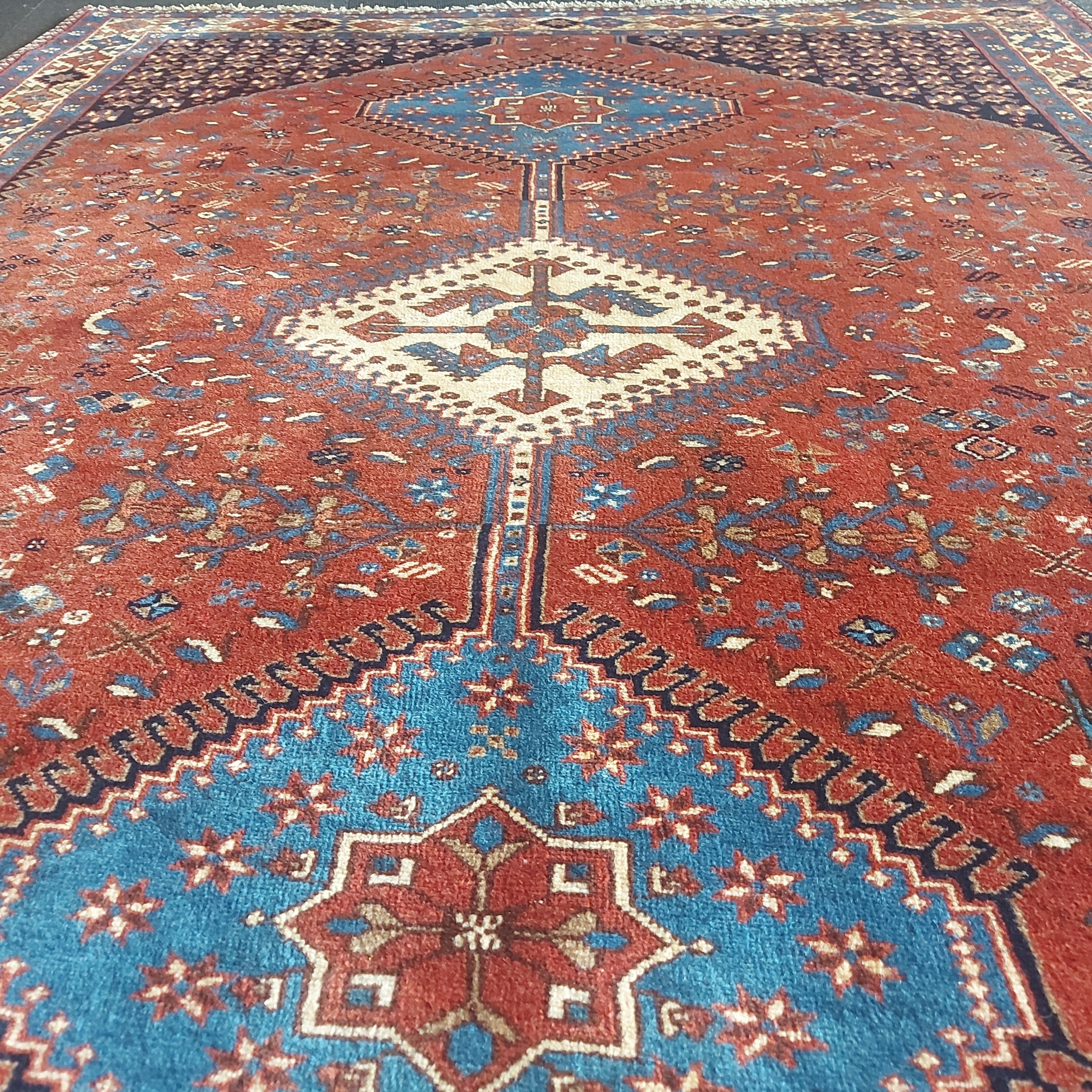 Ægte tæppe- persisk Abadeh – GULVBOKSEN | Tæpper& Gulve