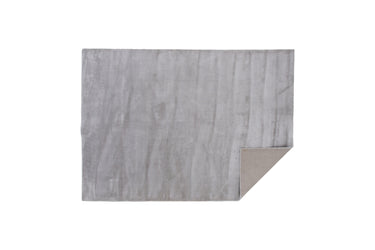 Indra Viscose tæppe - Silver