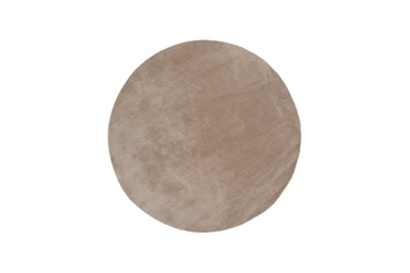 Undra tæppe Rundt - Beige