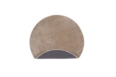 Undra tæppe Rundt - Beige