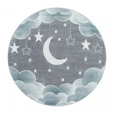 Børnetæppe - Funny 2101 Blue