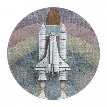 Starship Børnetæppe - Funny 2111 Blue