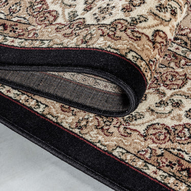 Wilton tæppe - Kashmir Tæppe 2606 Black