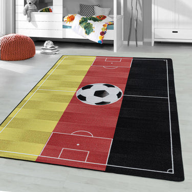 Fodboldbane, Børnetæppe - Play 2912 Red