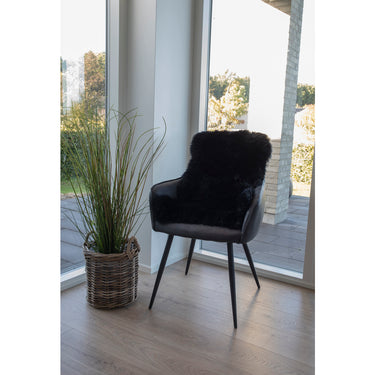 New Zealandsk Lammeskind 50x85 - Sort