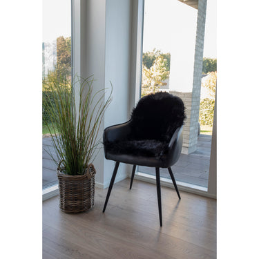 Syntetisk Lammeskind 50x85 - Sort