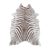 Vaskbart Imiteret skind tæppe - Etosha 4111 Brown