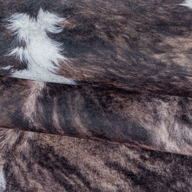 Vaskbart Imiteret skind tæppe - Etosha 4113 Brown
