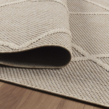 Fladvævet tæppe - Patara 4952 Beige