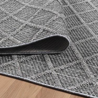 Fladvævet tæppe - Patara 4953 Grey