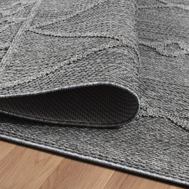 Fladvævet tæppe - Patara 4955 Grey