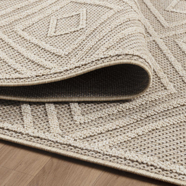 Fladvævet tæppe - Patara 4956 Beige