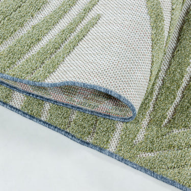 Fladvævet tæppe - Bahama 5155 Green