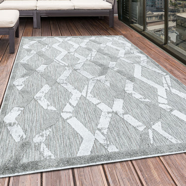 Fladvævet tæppe - Bahama 5158 Grey