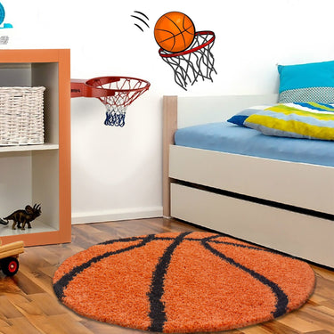 Basketball Børnetæppe - Fun 6002 Orange