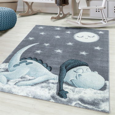 Børnetæppe - Bambi 0840 Blue