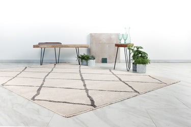 Lalee Agadir tæppe - 501 Ivory 160x230 RESTPARTI