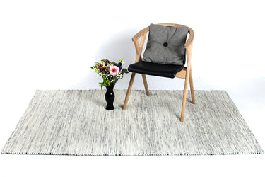 Bali kelim tæppe - Ivory Grey