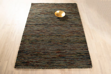 Bali kelim tæppe - Black Multi