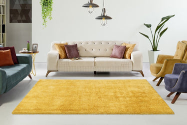 Lalee Cloud rya tæppe - 500 Yellow