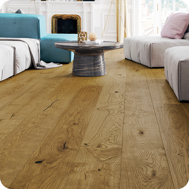 Eg Plank Country, børstet brown matlak