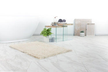 Fluffy Lux Bademåtte - 700 Ivory