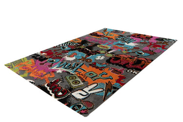 Freestyle Grafitti tæppe 120x170 - 404 Multi