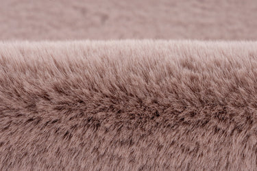 Lalee Heaven rundt rya tæppe - 800  Powder Pink Rundt