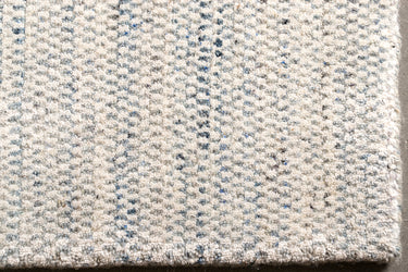 Helsinki uld tæppe - 069 Ivory Blue