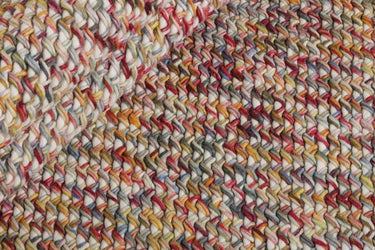 Rainbow uld tæppe - Multicolor
