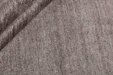Plain dust tæppe - Dark brown