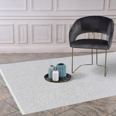 Vaskbart tæppe - Peri 100 Beige