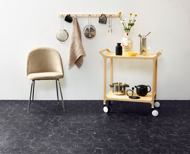 Tarkett Iconik Trend -Nero Marquine Hexagon, Grey