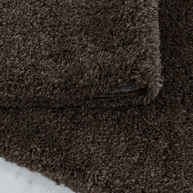 Rya tæppe - Fluffy 3500 Brown