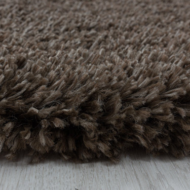 Rya tæppe - Fluffy 3500 Brown