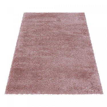 Rya tæppe - Fluffy 3500 Rose