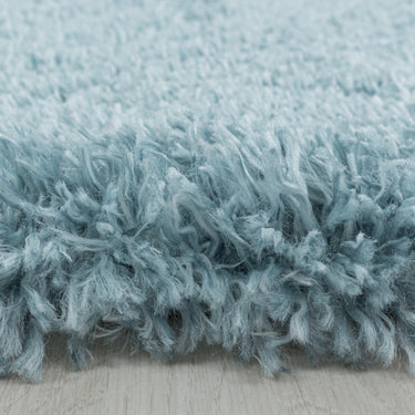 Rya tæppe - Fluffy 3500 Blue