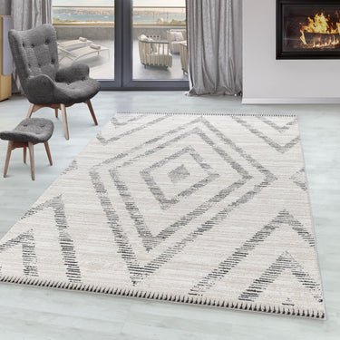 Wilton tæppe 200x290 - Taznaxt 5108 Cream RESTPARTI