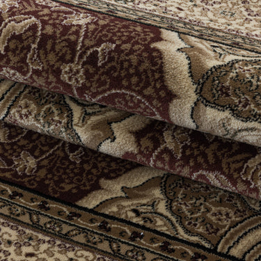 Wilton tæppe - Kashmir Tæppe 2601 Red