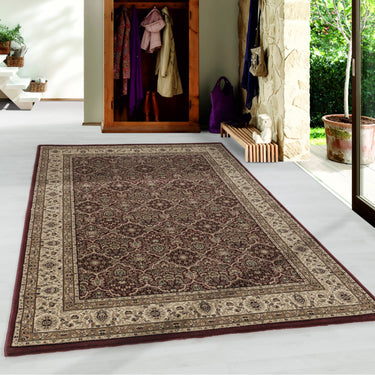 Wilton tæppe - Kashmir Tæppe 2602 Red