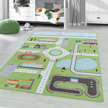 Børnetæppe - Play 2902 Green