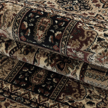 Wilton tæppe - Kashmir Tæppe 2603 Black