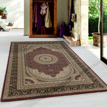 Wilton tæppe - Kashmir Tæppe 2605 Red