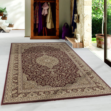 Wilton tæppe - Kashmir Tæppe 2609 Red