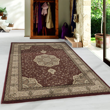 Wilton tæppe - Kashmir Tæppe 2601 Red