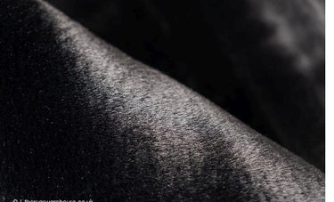 Lalee Heaven rundt rya tæppe - 800 Black Rundt