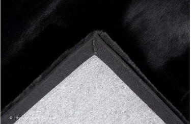 Lalee Heaven rundt rya tæppe - 800 Black Rundt