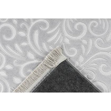 Vaskbart tæppe - Peri 100 Grey